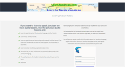 Desktop Screenshot of learnjamaican.com